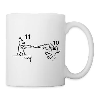 Fête d’anniversaire 11 Cadeau de garçon d’anniversaire - Mug blanc - blanc - Droite