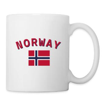 Norwegen - Tasse - Weiß - Rechts