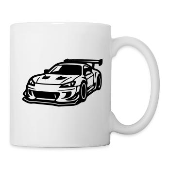 Car Sports Car Car Racing - Mug - white - Right