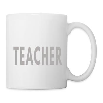 Futur enseignant drôle en rentrée scolaire - Mug blanc - blanc - Droite