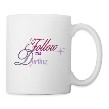 Follow Me Darling Lettering - Mug - white - Right