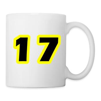 17 Number Symbol - Mug - white - Right