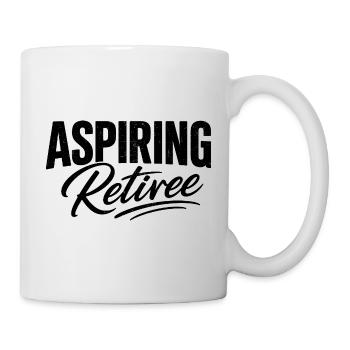 Aspiring Retiree - Mug - white - Right