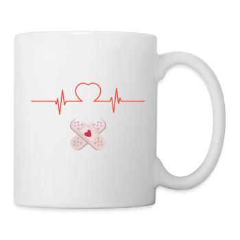 Heart and Cross Dressings - Mug - white - Right