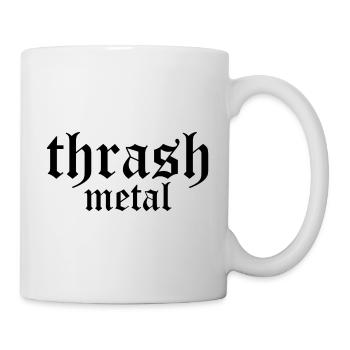 thrash metal - Mug - white - Right