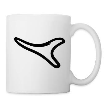 boomerang - Mug blanc - blanc - Droite
