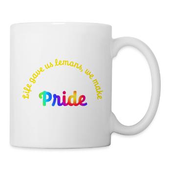 La vie nous a donné des citrons, nous faisons de la fierté - Mug blanc - blanc - Droite