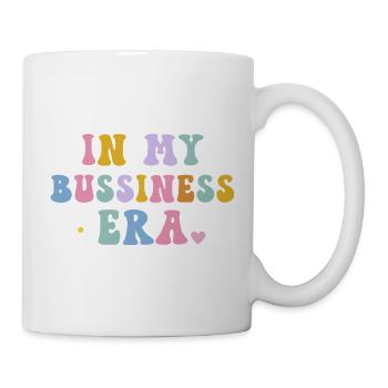 In meiner Geschäfts-Ära Unternehmer - Tasse - Weiß - Rechts