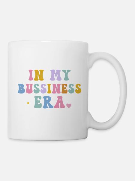 In meiner Geschäfts-Ära Unternehmer - Tasse - Weiß