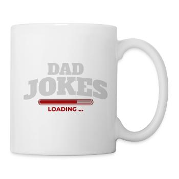 Baret de chargement DadJokes - Mug blanc - blanc - Droite