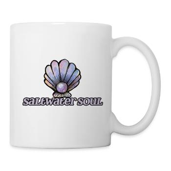 SeaWater Soul Muschelkunst - Tasse - Weiß - Rechts