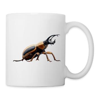 Maikäfer Süßer Hirschkäfer Nashornkäfer Insekten - Mug - white - Right