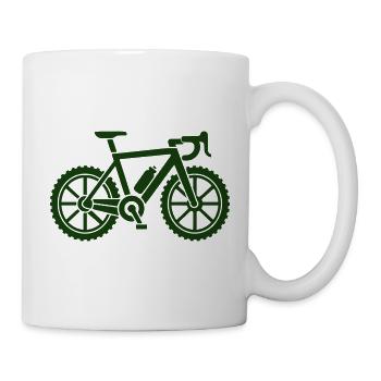 Gravel Bike Minimalist - Mug - white - Right