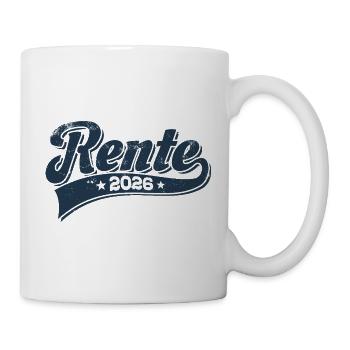 Rente 2026 - Retraite - Rente - Mug blanc - blanc - Droite