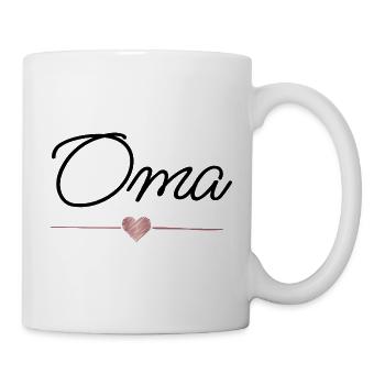 Grandma Heart Gift Best Grandmother - Mug - white - Right