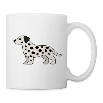 Dalmatian Spot Design - Mug - white - Right