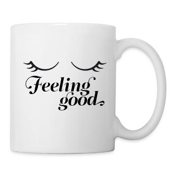 Dreamy Eyelash Silhouette - Mug - white - Right