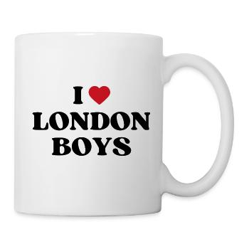 I Love London Boys - Spruch - Mug - white - Right