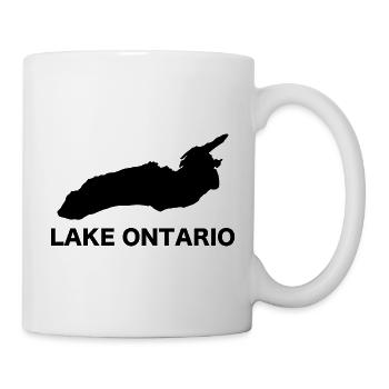 Lake Ontario EST 1615 Die Politik der Großen Seen - Tasse - Weiß - Rechts