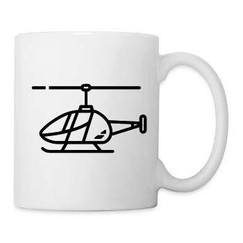 Gyrokopter - Tasse - Weiß - Rechts