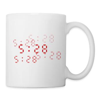 Wandernde Urzeit - Tasse - Weiß - Rechts