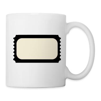 Ticket - Tasse - Weiß - Rechts