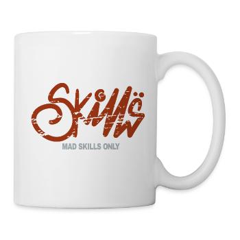 Mad Skills Only Retro Streetwear Graffiti - Tasse - Weiß - Rechts