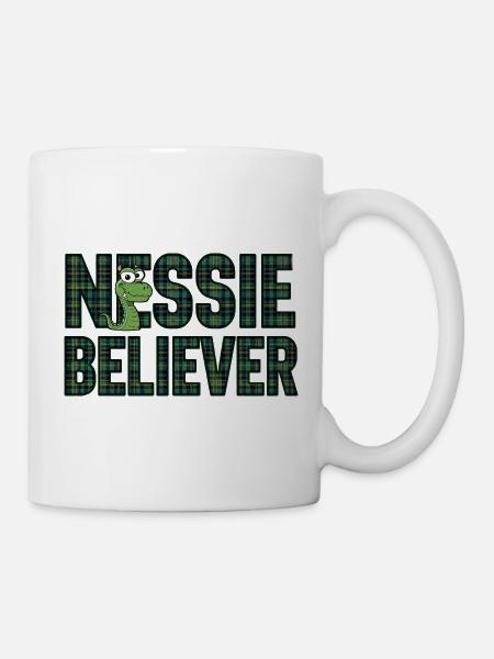 Nessie Believer - Tasse - Weiß