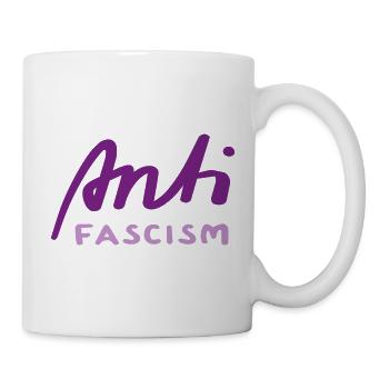 Anti Faschismus - Tasse - Weiß - Rechts