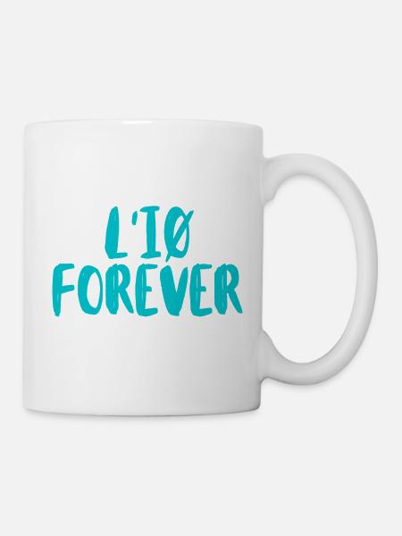 IO für immer - Tasse - Weiß