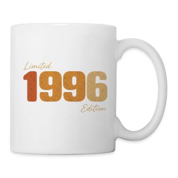 Vintage 1996 Anniversary Limited Edition Retro - Tasse - Weiß - Rechts