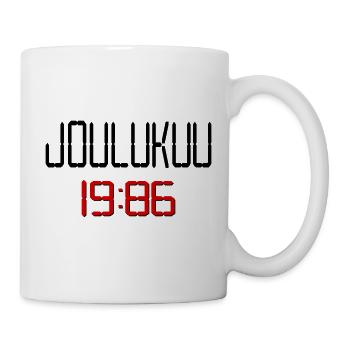 Finnland, Geburtstag im Dezember 1986 - Tasse - Weiß - Rechts