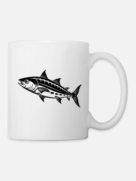 Spanische Makrele - Tasse - Weiß