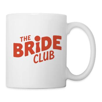 The Brides' Club Hochzeits-Junggesellinnenabschiedsmädchen - Tasse - Weiß - Rechts