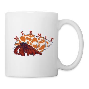 Einsiedlerkrebs - Tasse - Weiß - Rechts