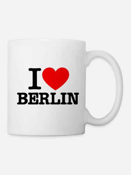 I Love Berlin - Tasse - Weiß