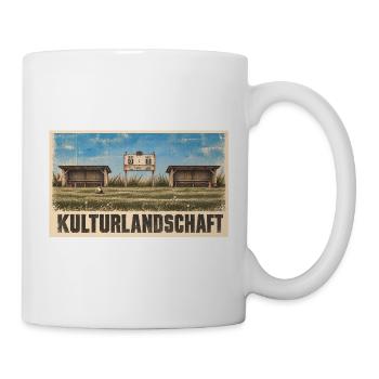 Fussball - Kulturlandschaft - Tasse - Weiß - Rechts