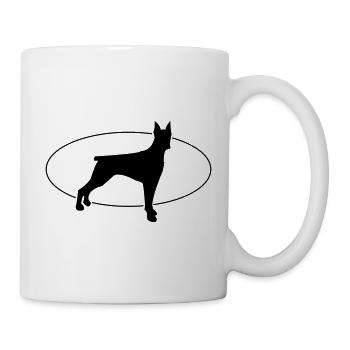 Hund - Tasse - Weiß - Rechts