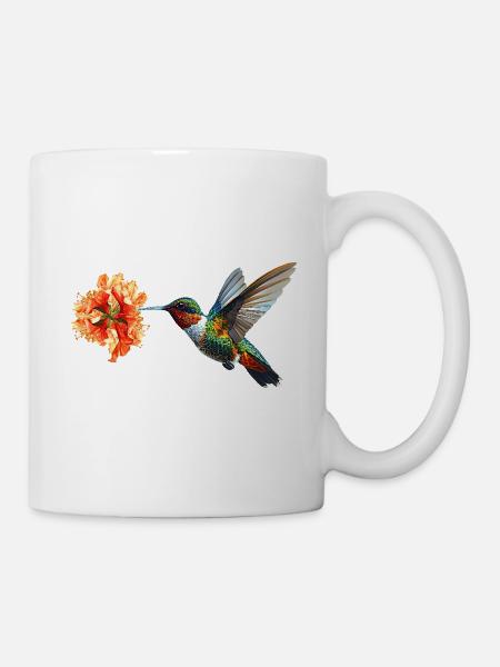 Kolibri - Tasse - Weiß