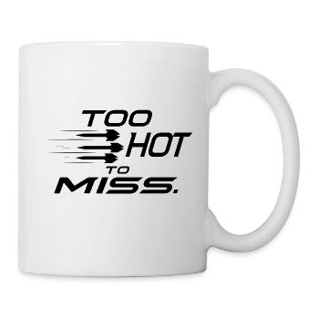 DARTHEROS - Too Hot To Miss - Tasse - Weiß - Rechts