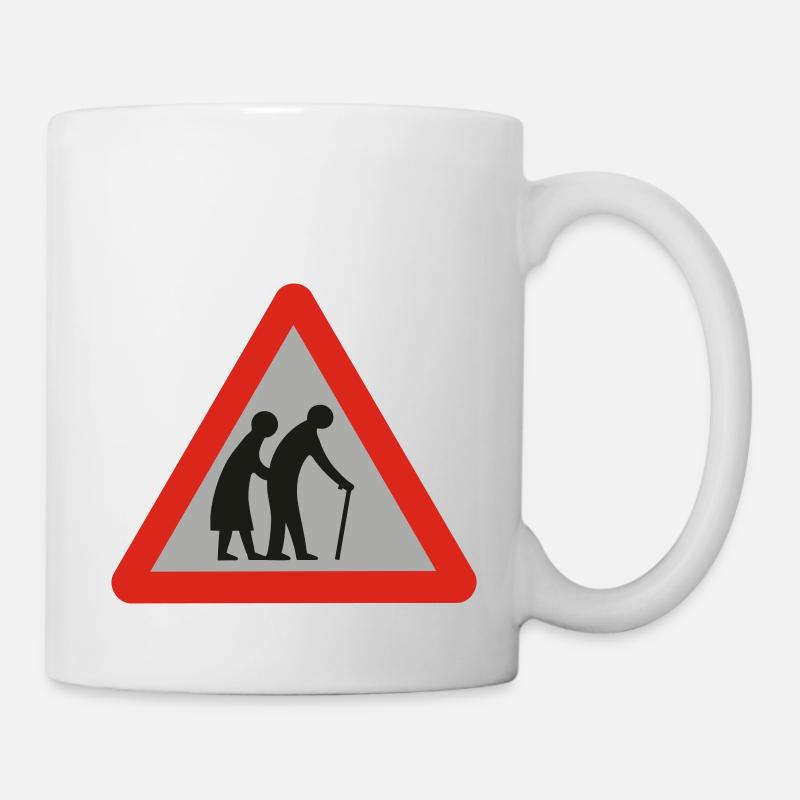 old folks - Tasse - Weiß