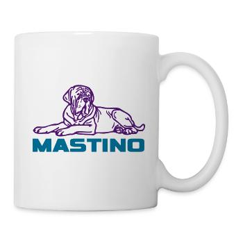 mastino © www.dog-power.nl - Mug - white - Right