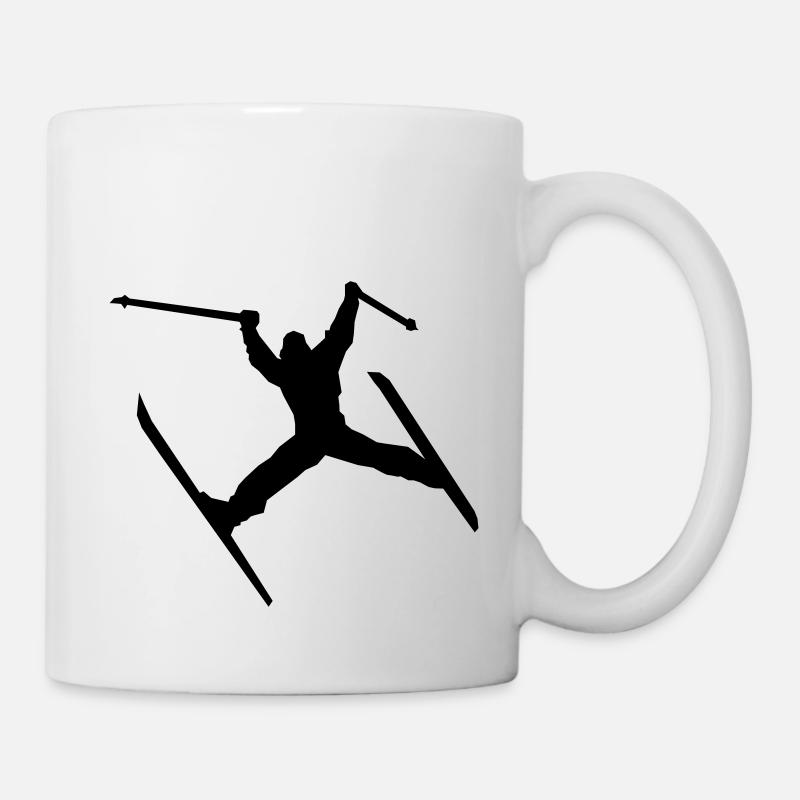 trickski - Tasse - Weiß