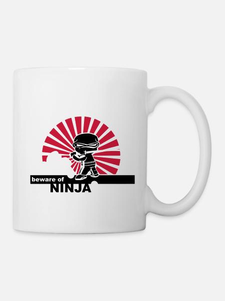 Ninja - Tasse - Weiß