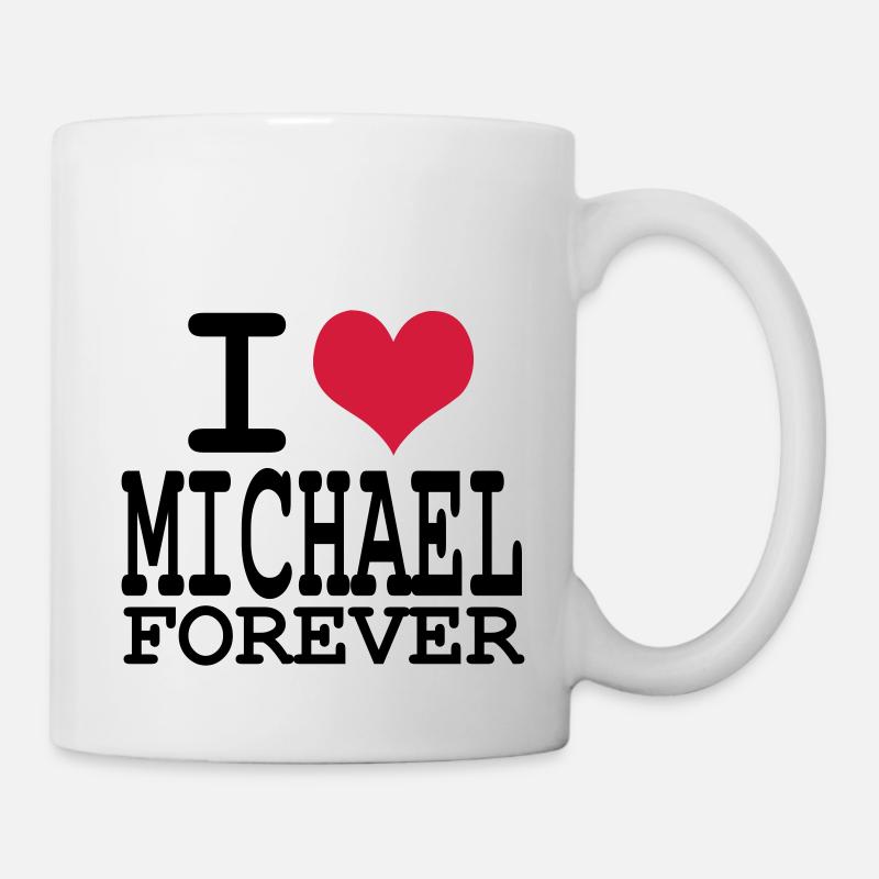 j'aime michael toujours - Mug blanc - blanc