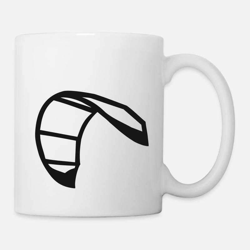 kite only - Tasse - Weiß