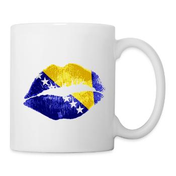 Kuss (Bosnien / Bosnia) - Tasse - Weiß - Rechts