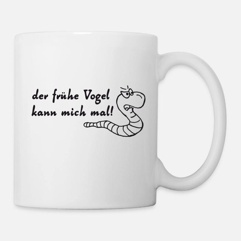 the early bird - Mug - white
