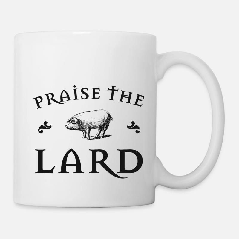 Praise The Lard - Mug - white
