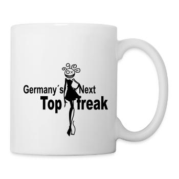 germany next top freak - Tasse - Weiß - Rechts
